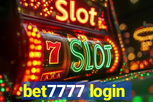 bet7777 login